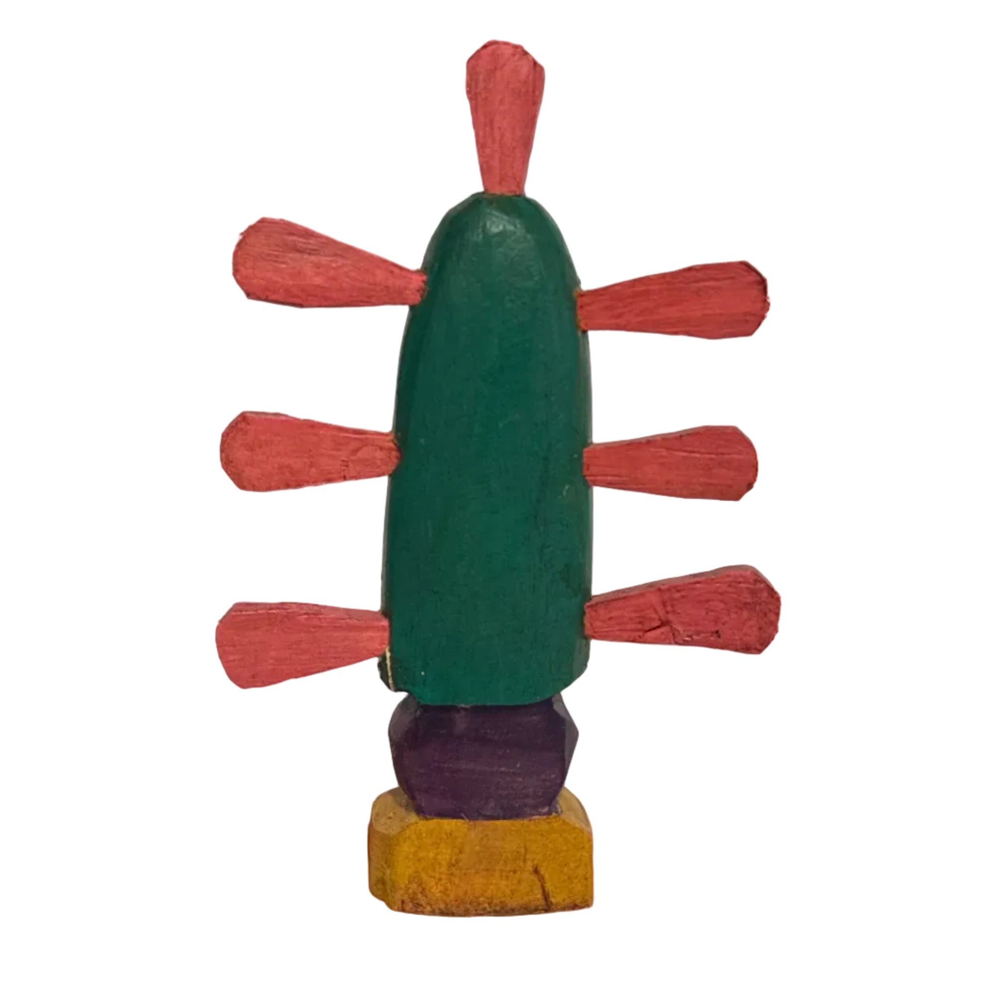 Handmade Wooden Carved Virgin Guatemala C