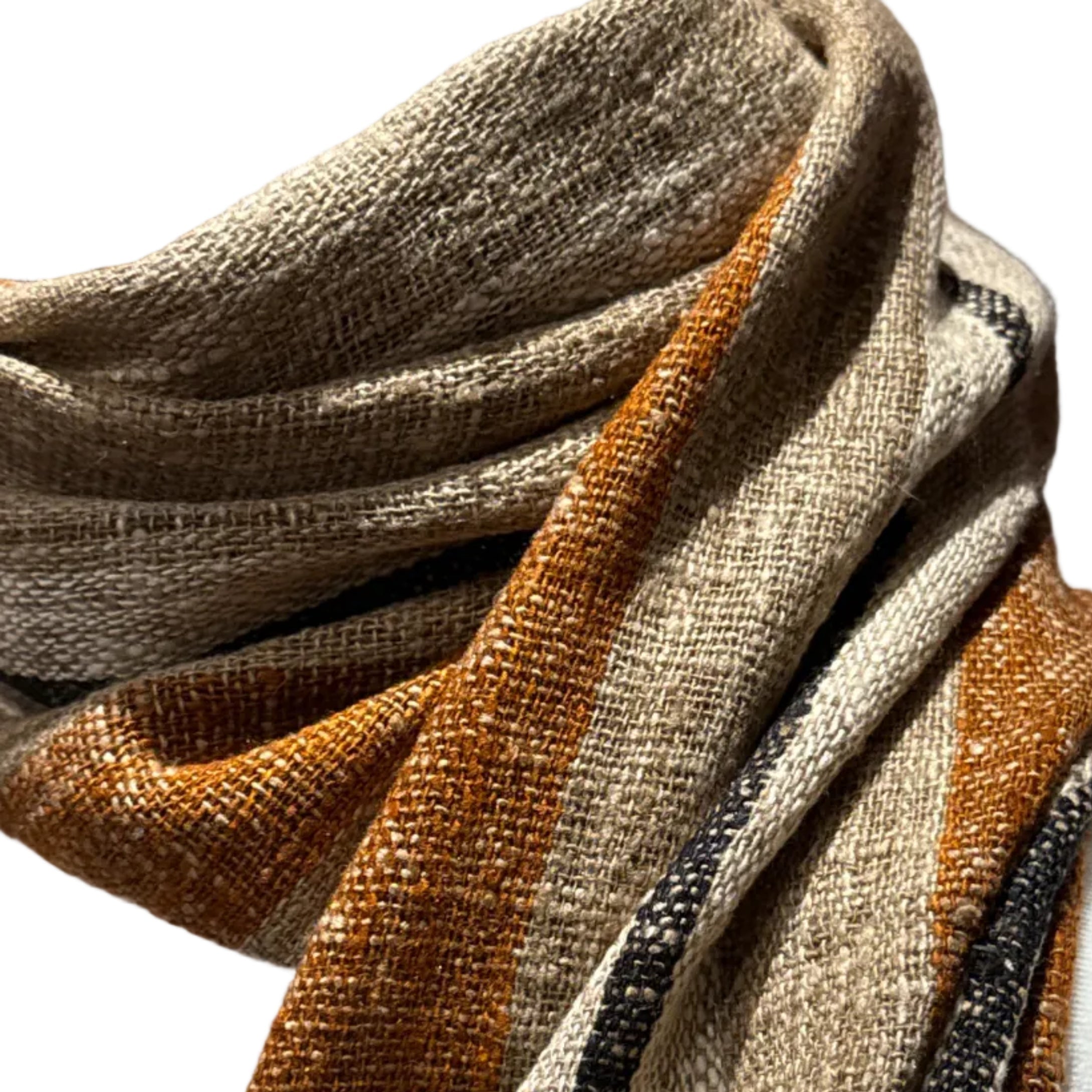 Handwoven Wild Silk Scarf Madagascar