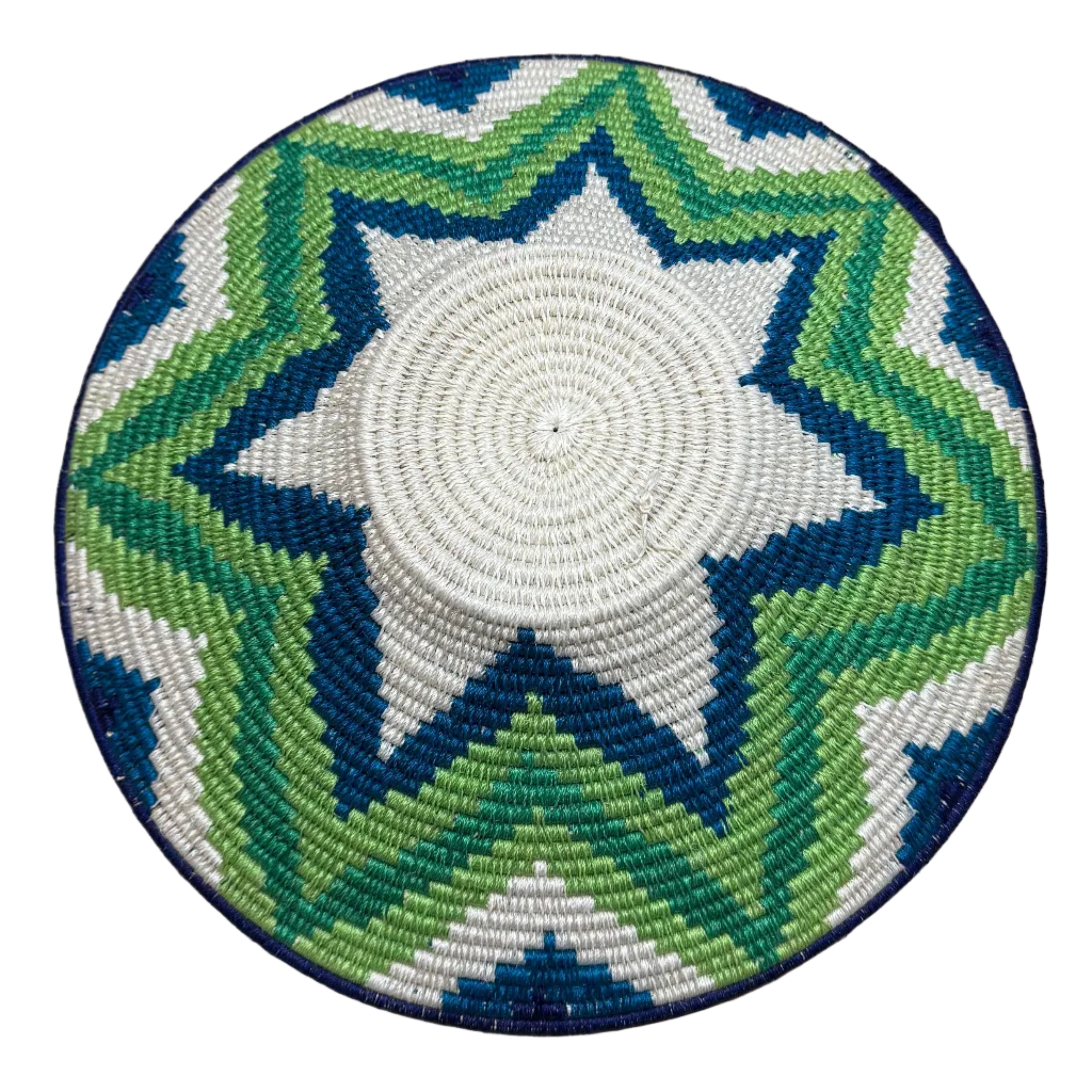 Natural Sisal Star Large Basket Eswatini