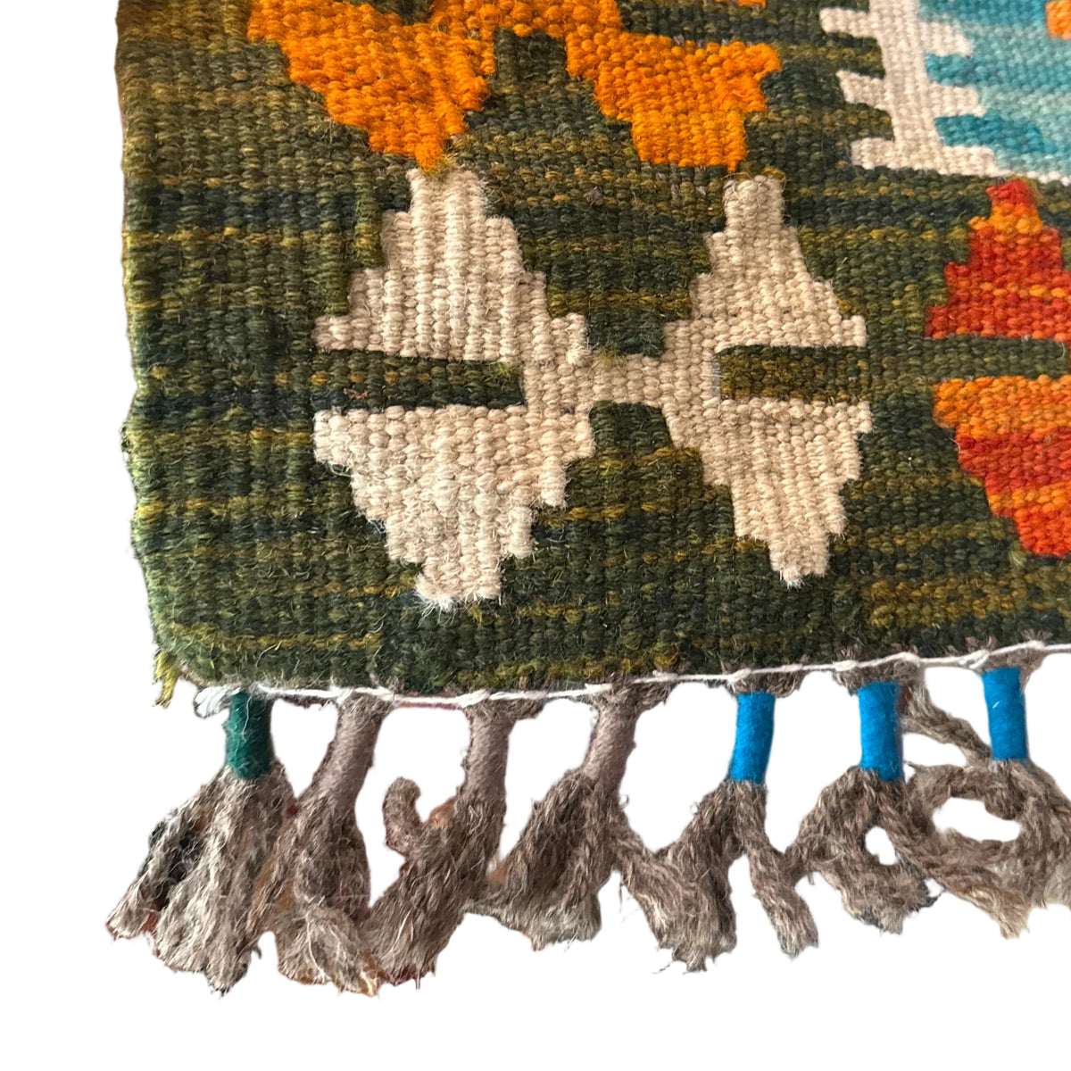 Handwoven Runner Kilim Afghanistan (2x6) - 076
