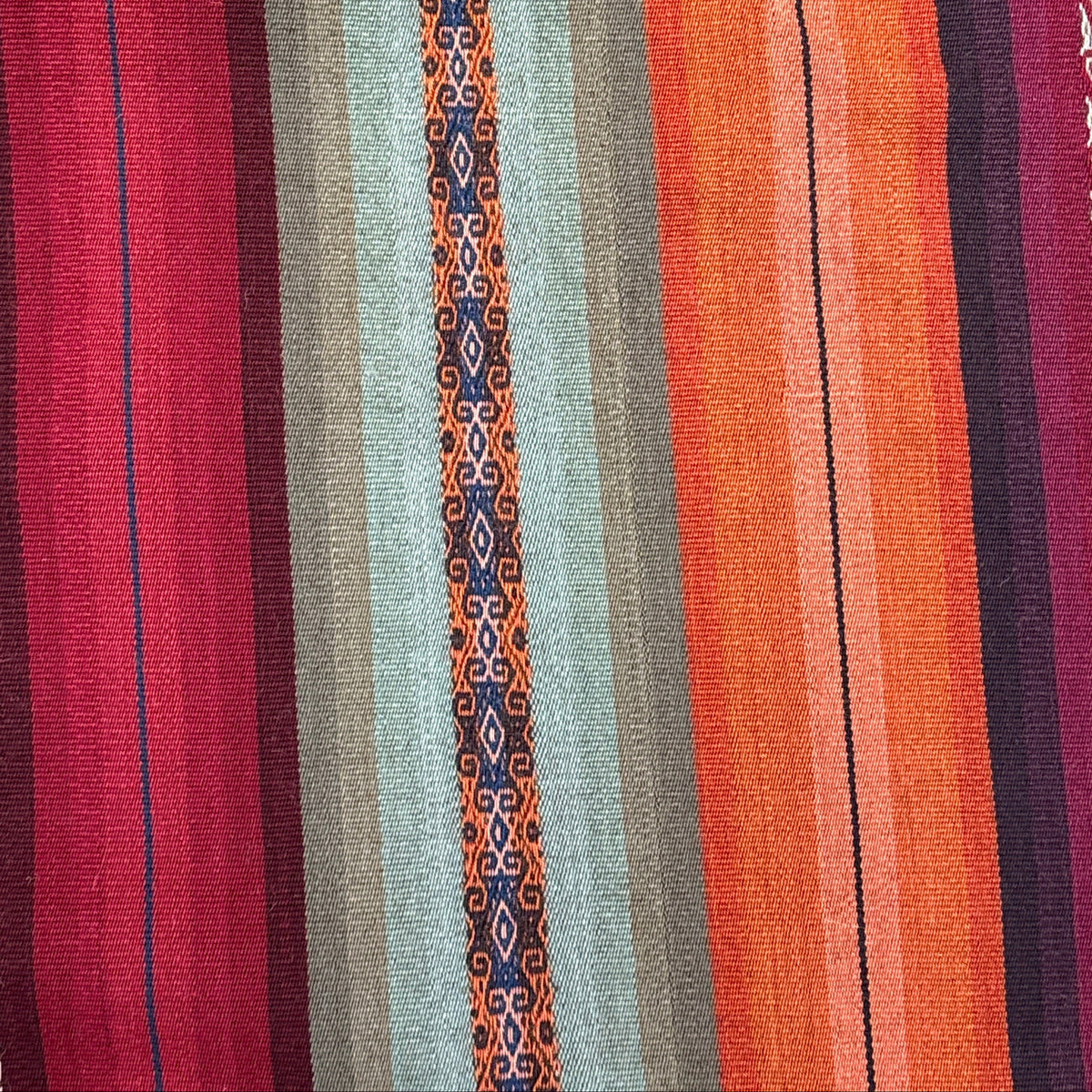 Handwoven Chinchero Alpaca Throw Peru