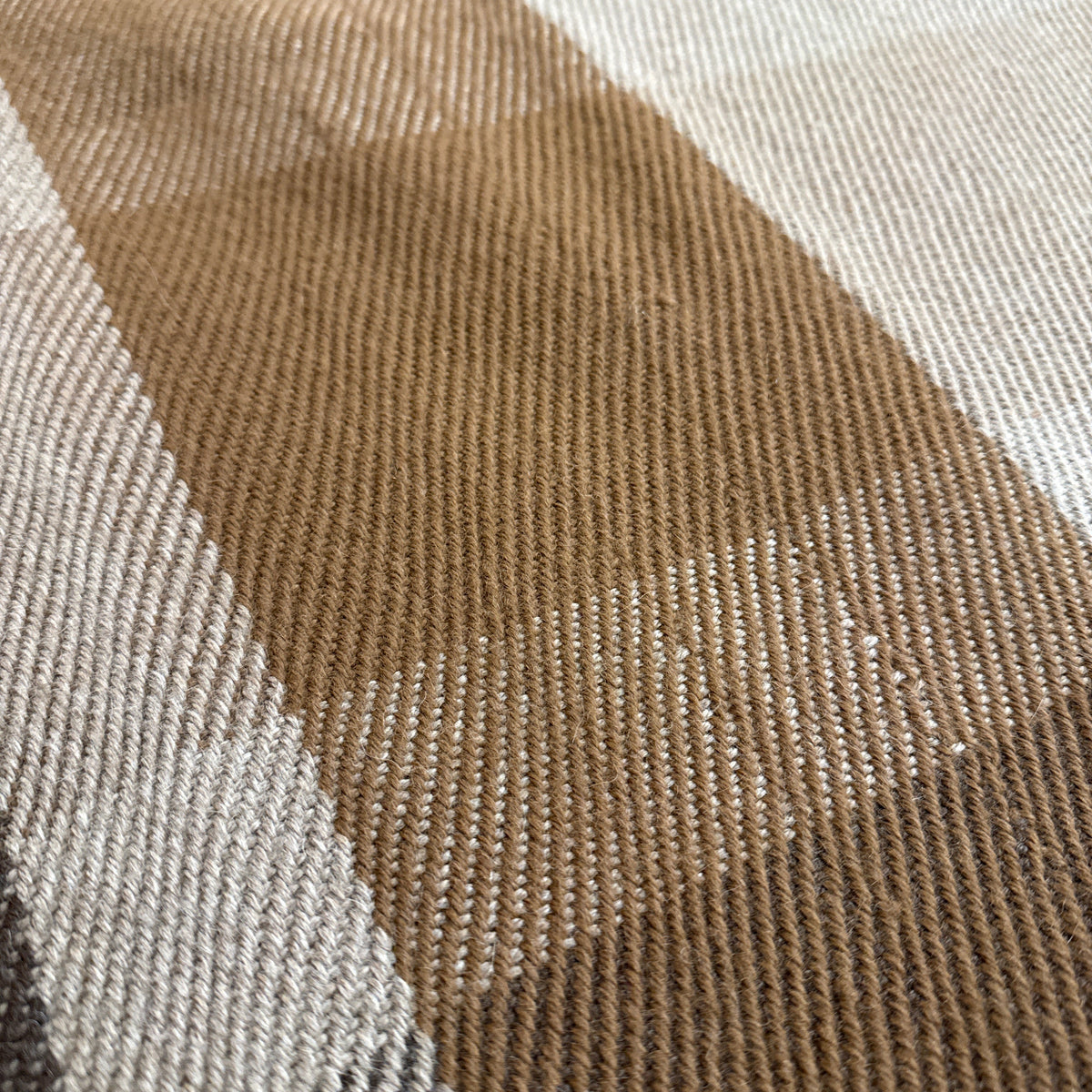 Handwoven Alpaca Coffee Throw Bolivia - D