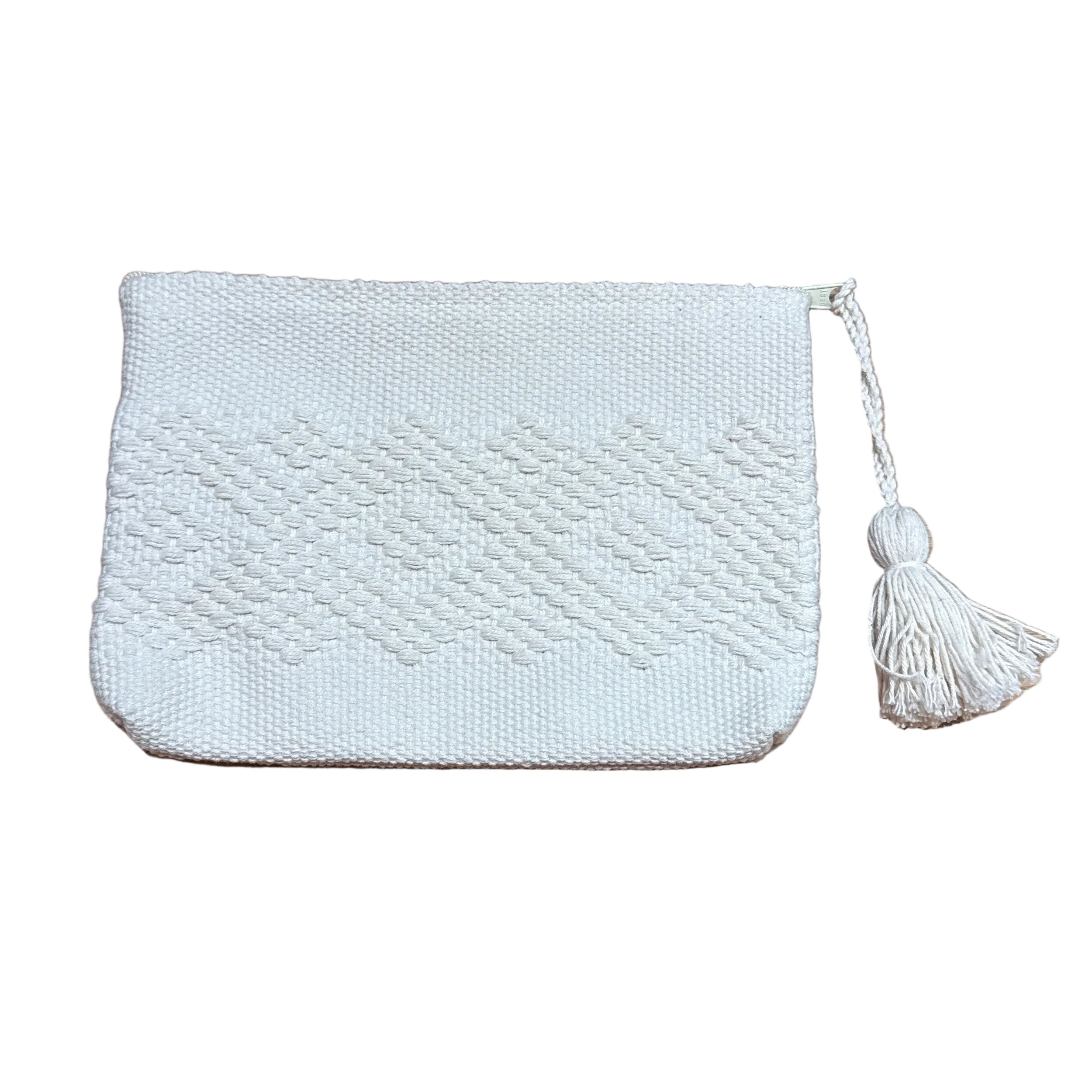 Handwoven Natural Cosmetic Bag Mexico