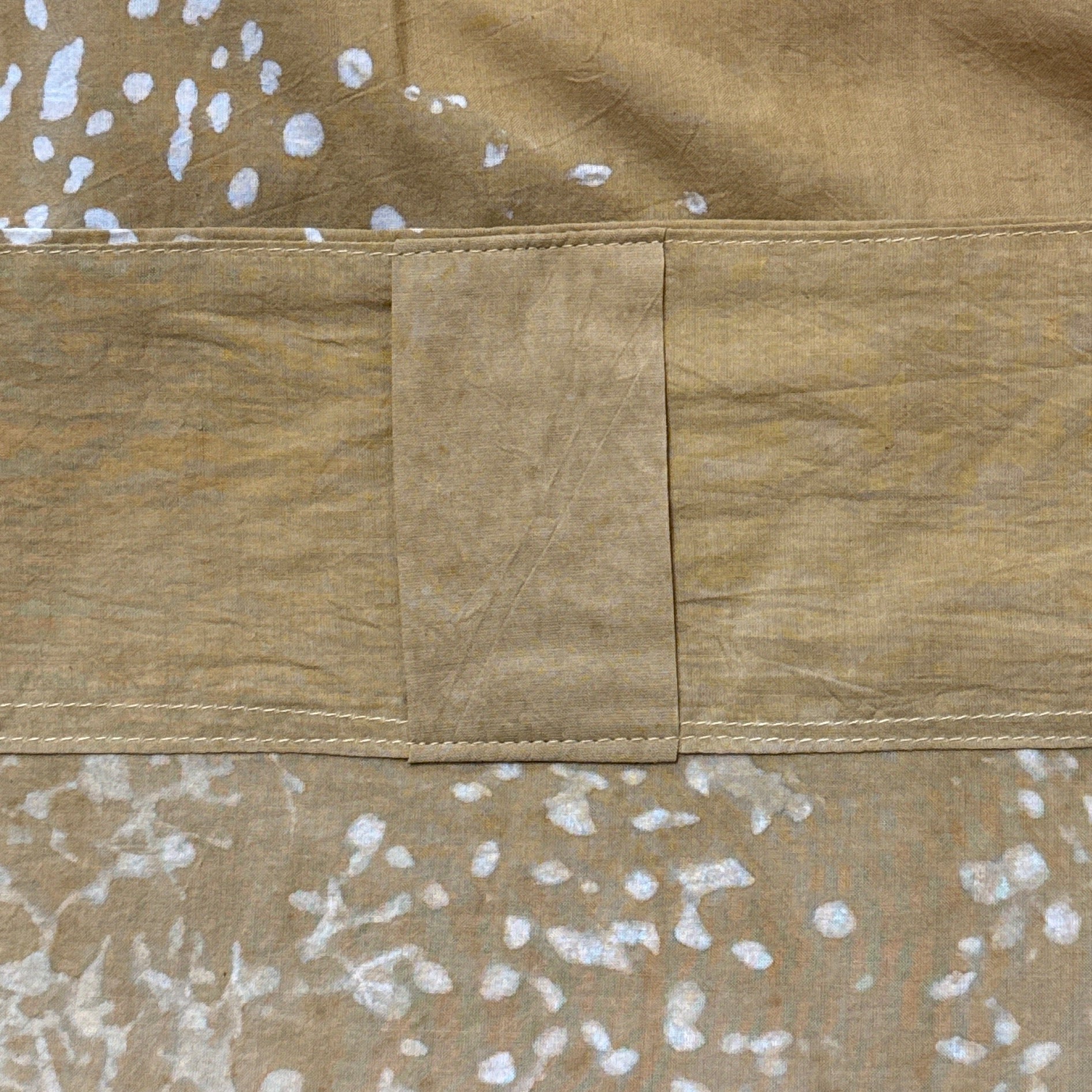 Handmade Cotton Yellow Trees Curtain India
