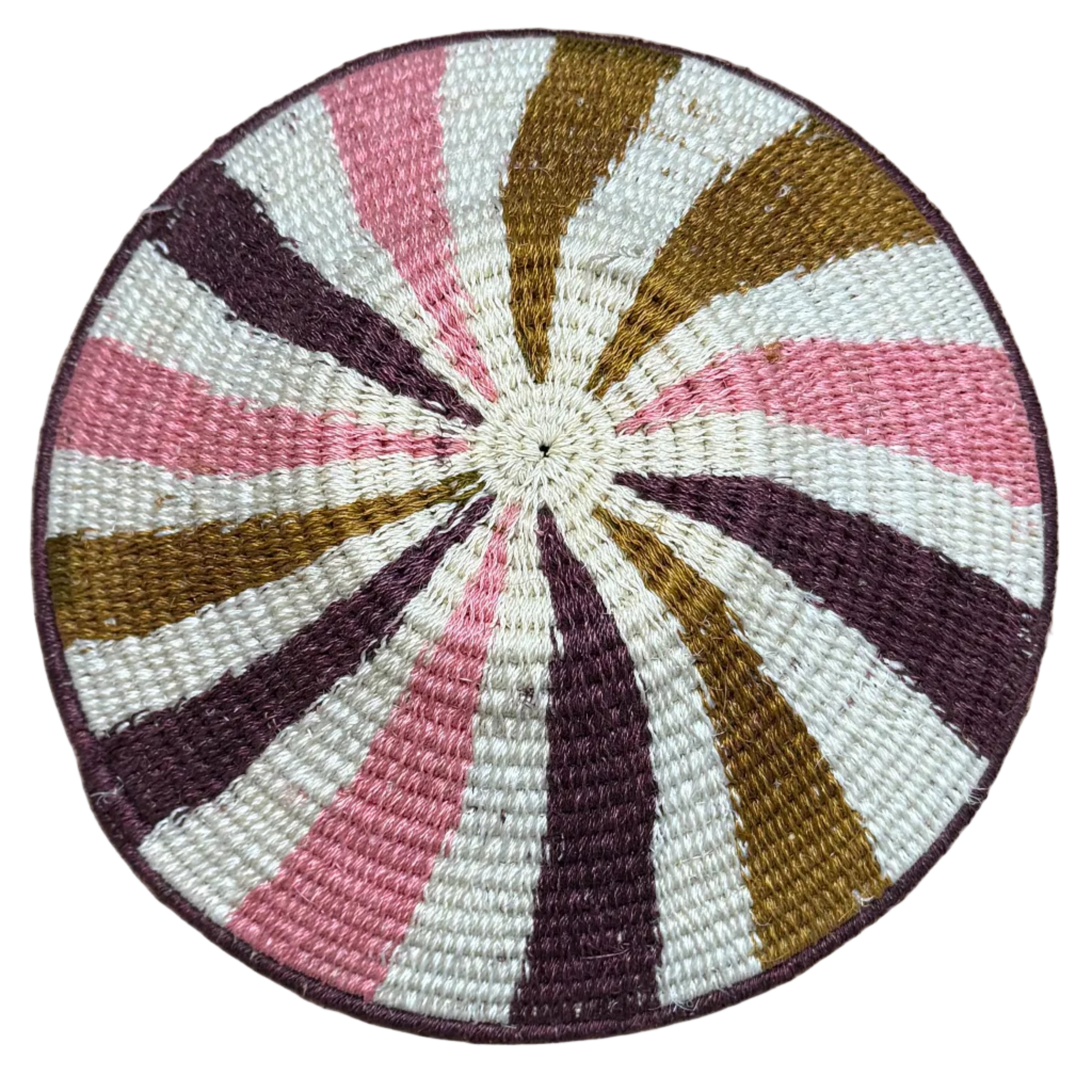 Natural Sisal Purple Basket Eswatini