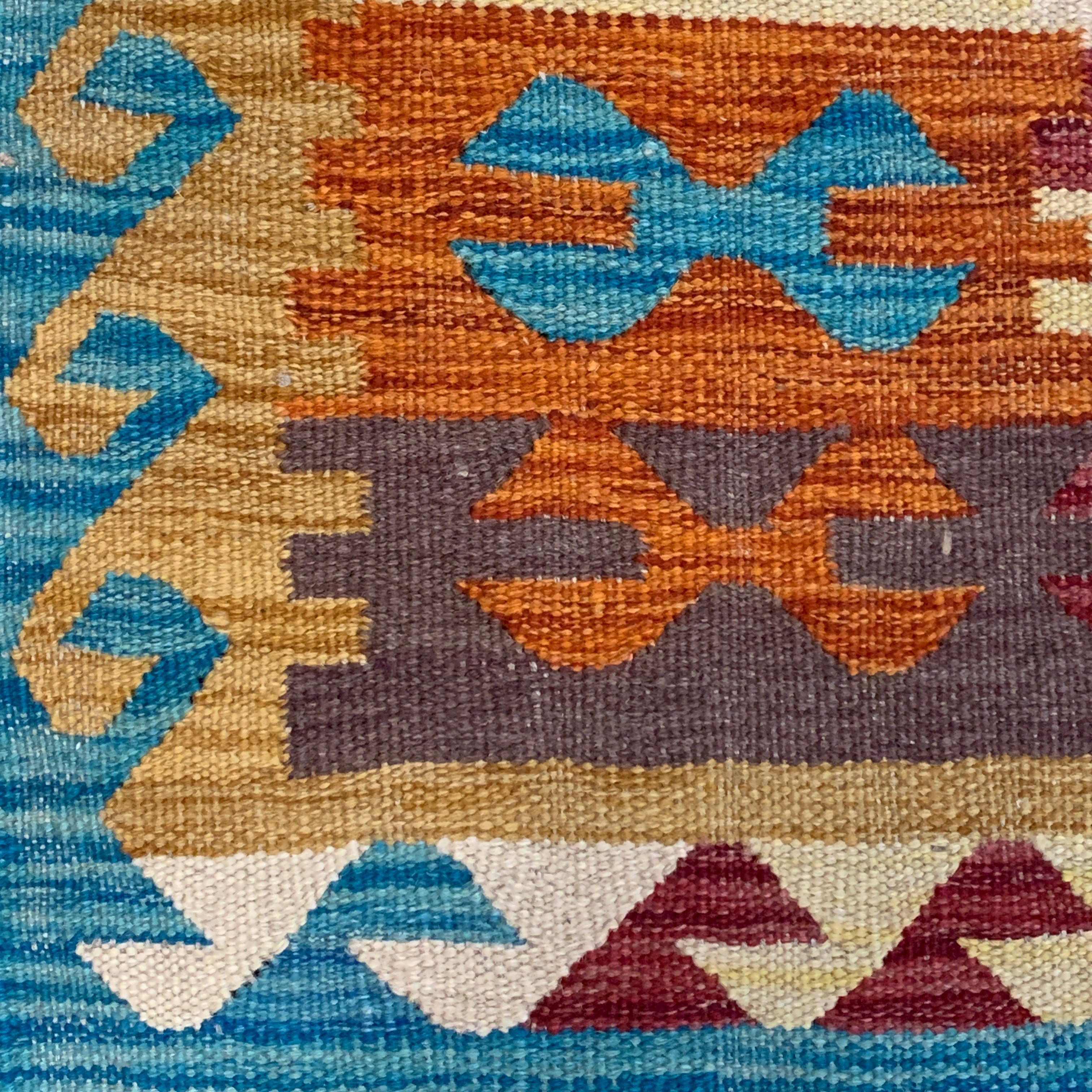 Handwoven Runner Kilim Afghanistan (3x7) - 019