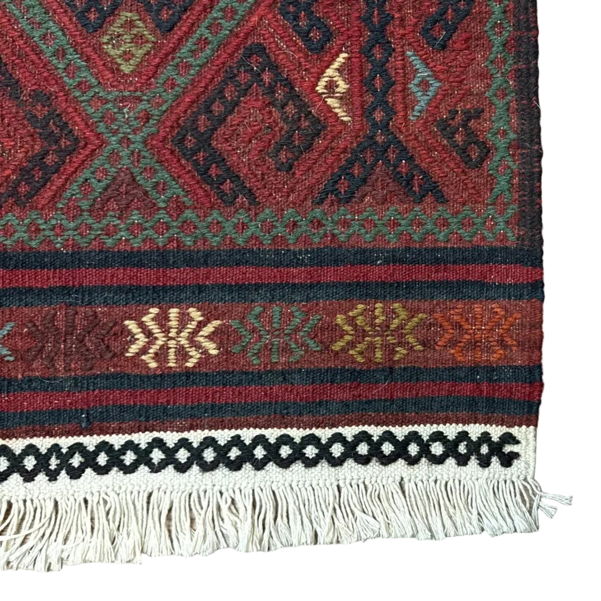 Handwoven Olami Kilim Afghanistan - 03
