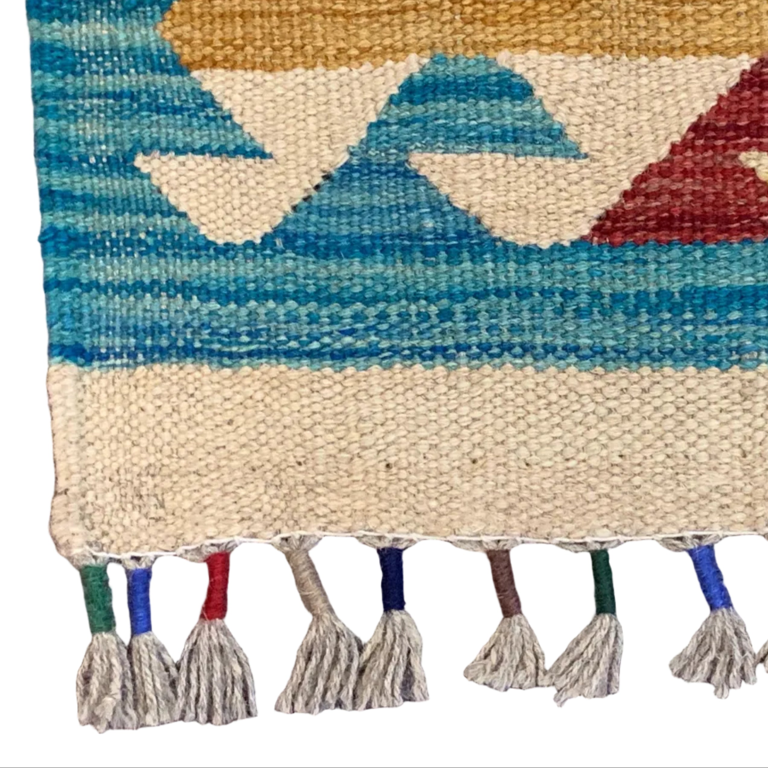 Handwoven Runner Kilim Afghanistan (3x7) - 019