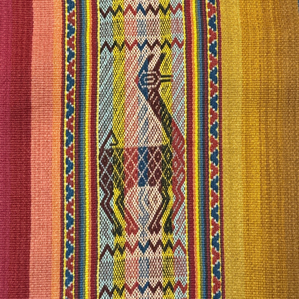 Handwoven Quispe Wool Throw Peru