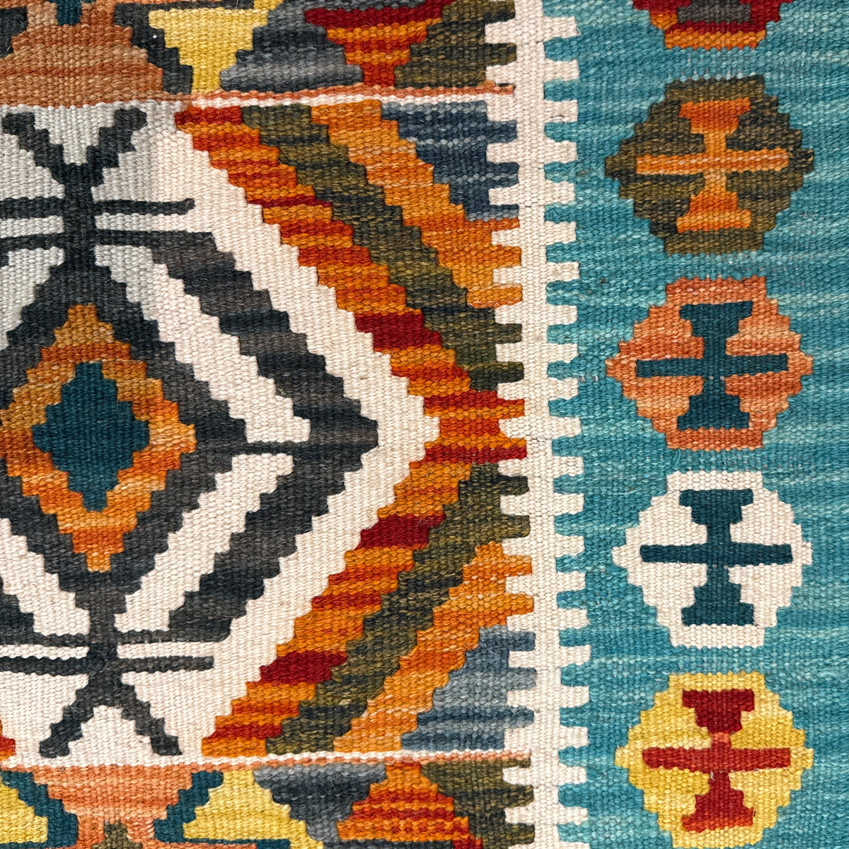 Handwoven Runner Kilim Afghanistan (2x6.5) - 071