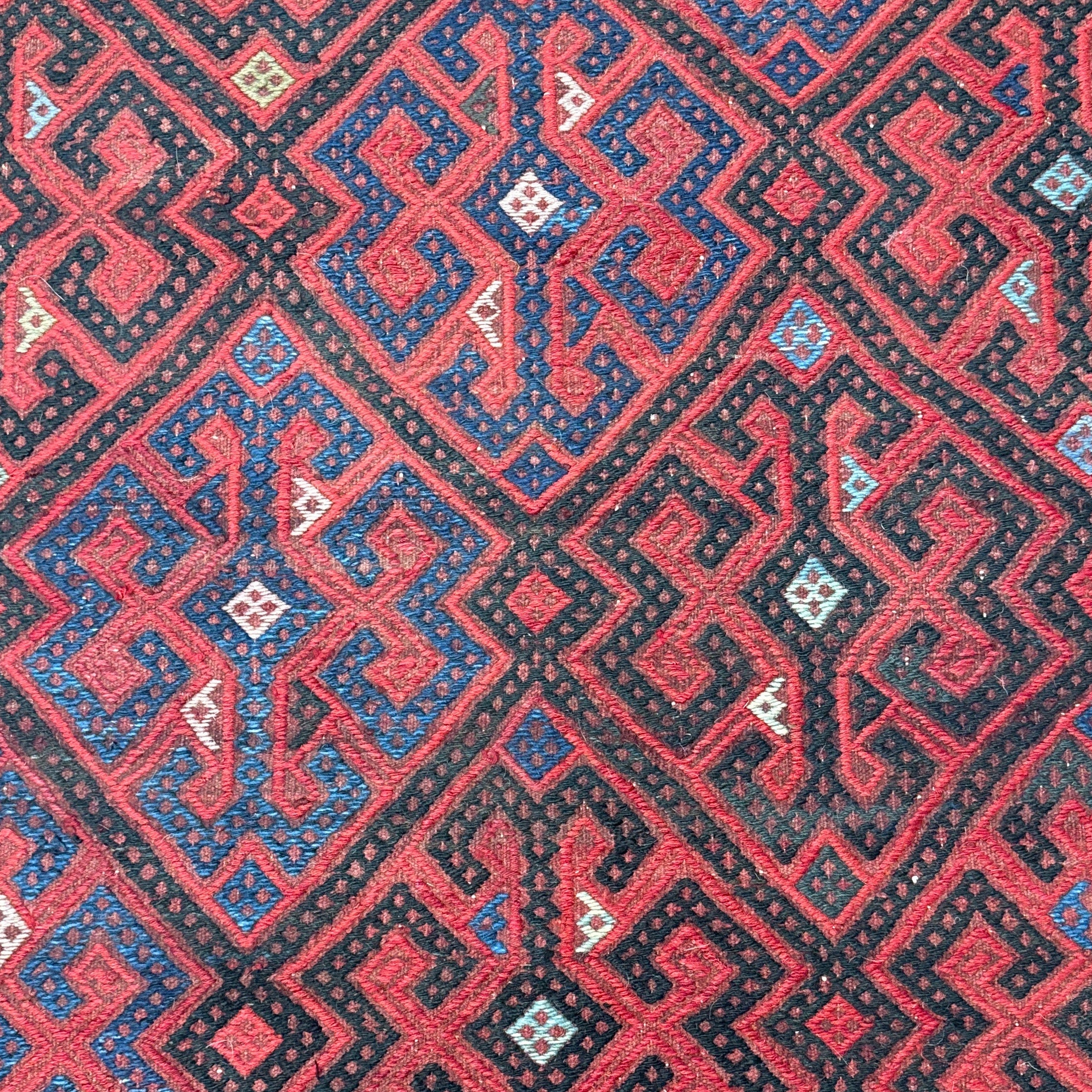 Handwoven Olami Kilim Afghanistan - 06
