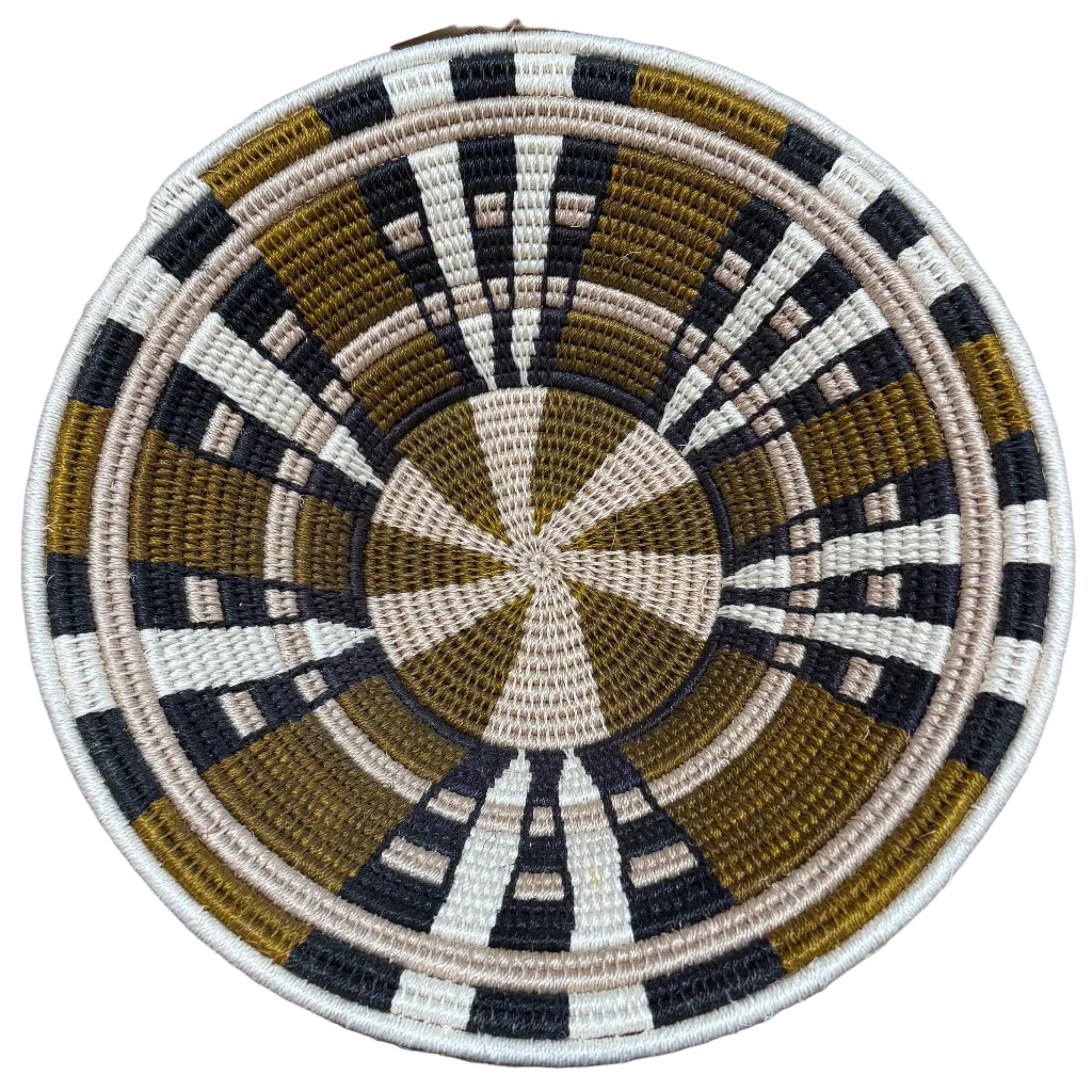 Natural Sisal Brown Large Basket Eswatini