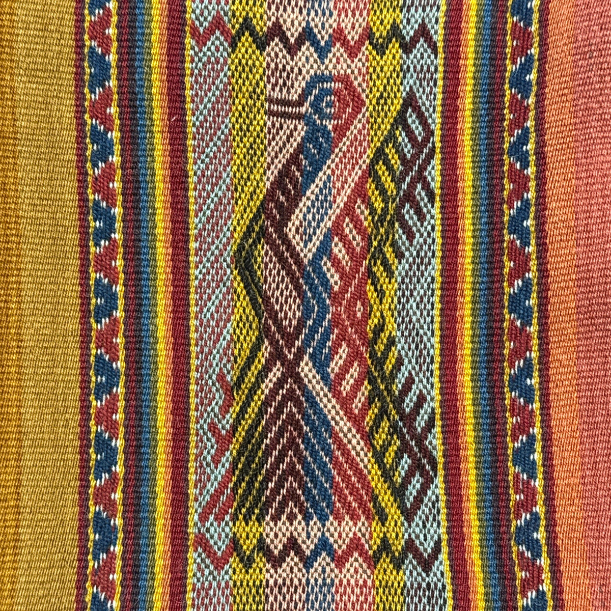 Handwoven Quispe Wool Throw Peru