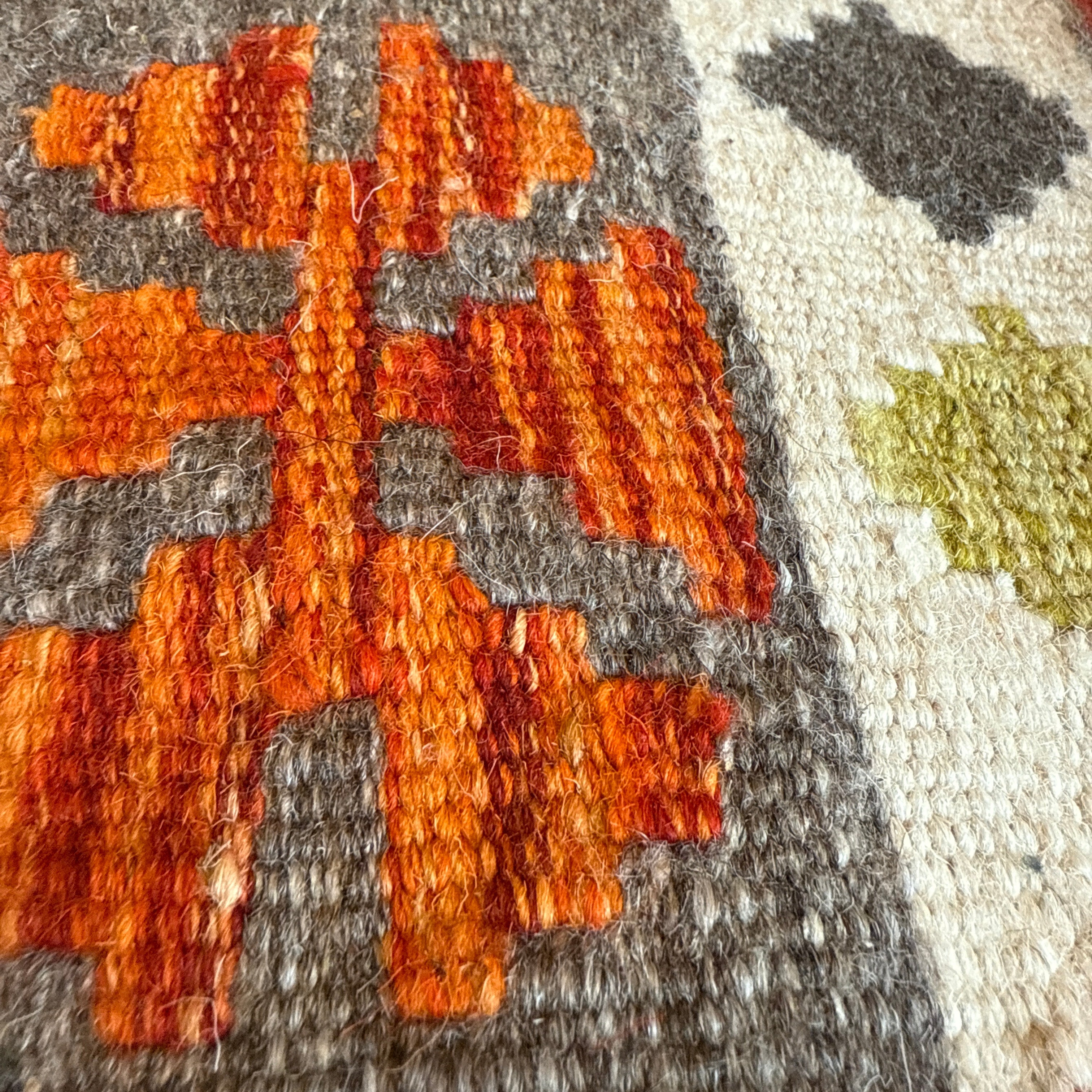 Handwoven Wool Kilim Small Rug Afghanistan (3x5) - 002