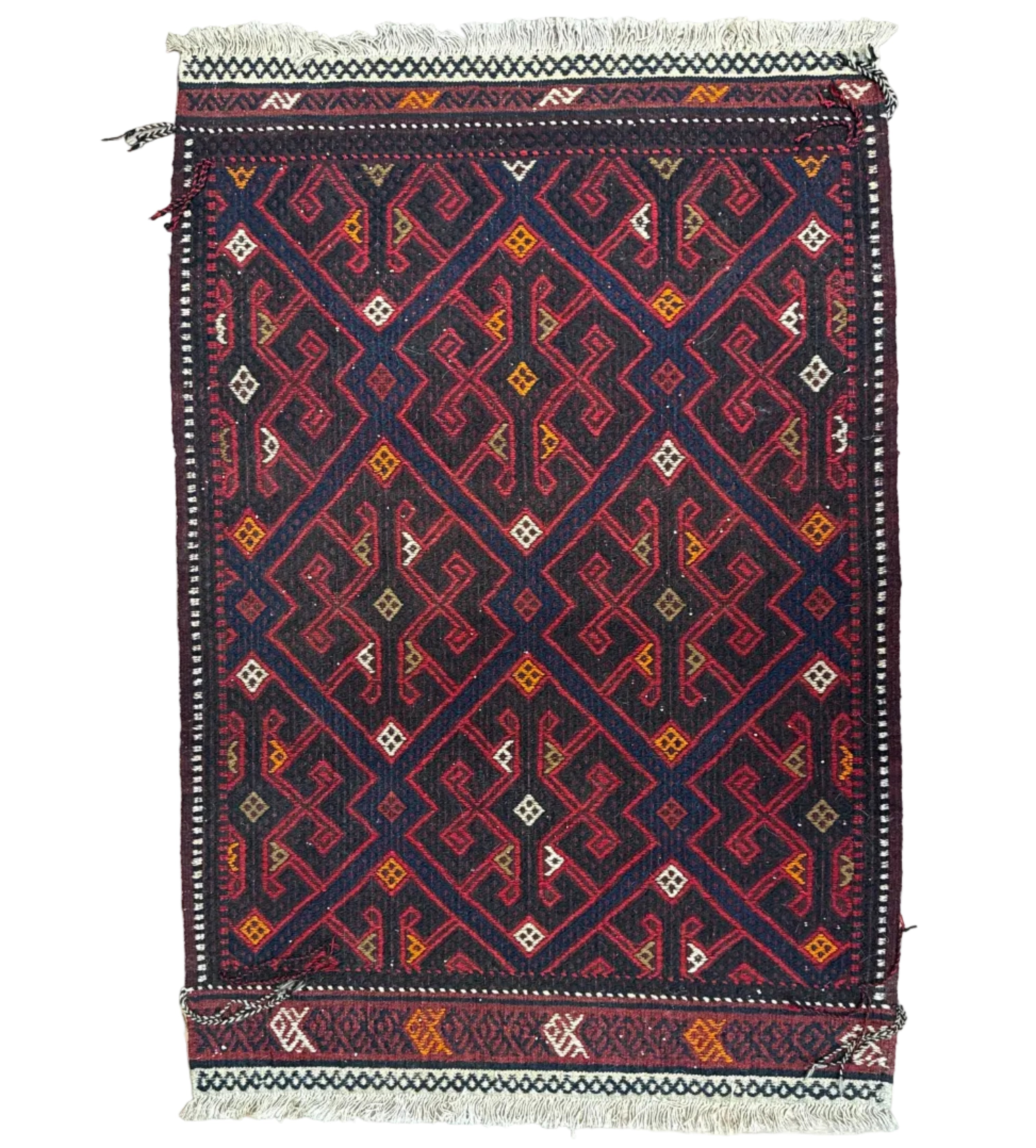 Handwoven Olami Kilim Afghanistan - 05