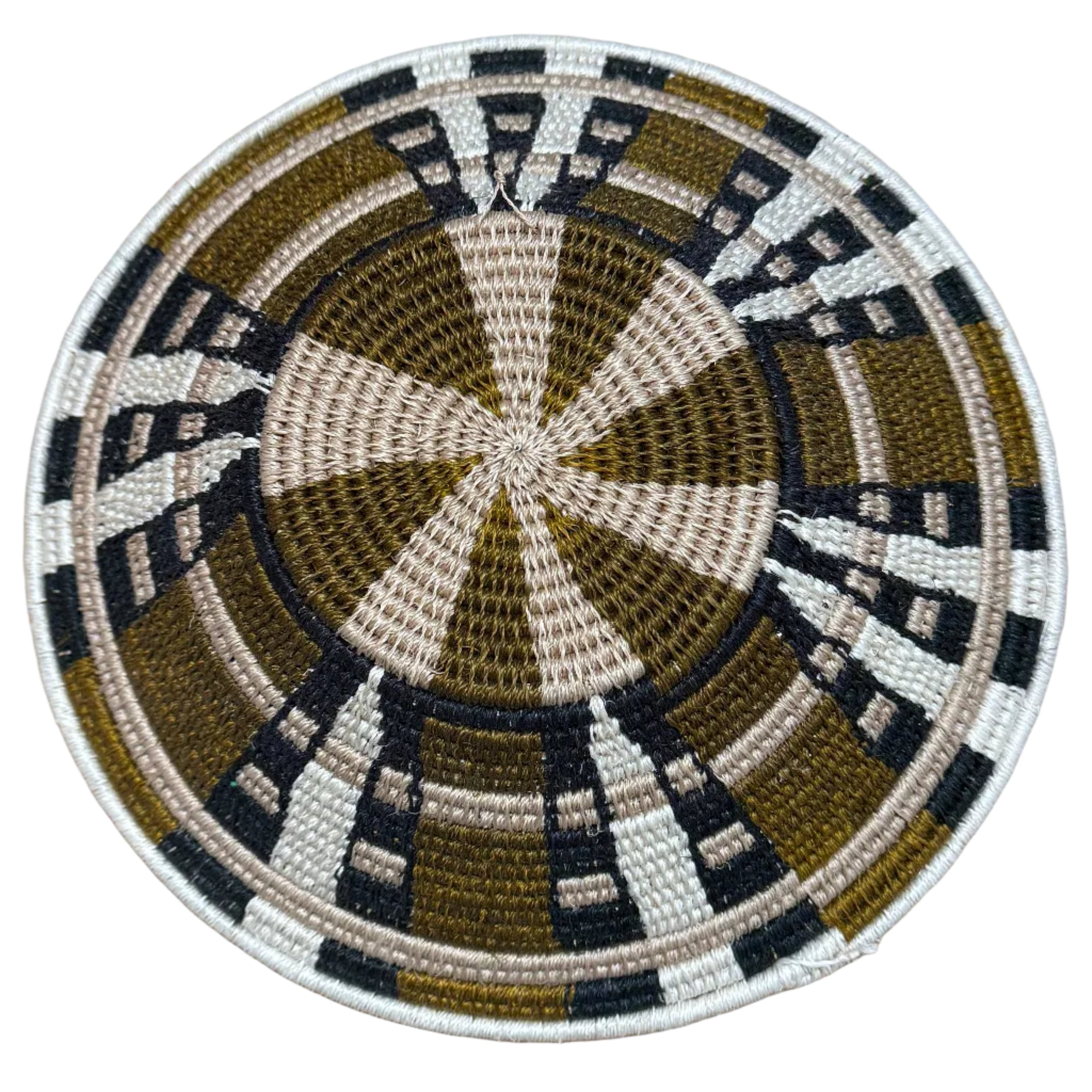 Natural Sisal Brown Large Basket Eswatini