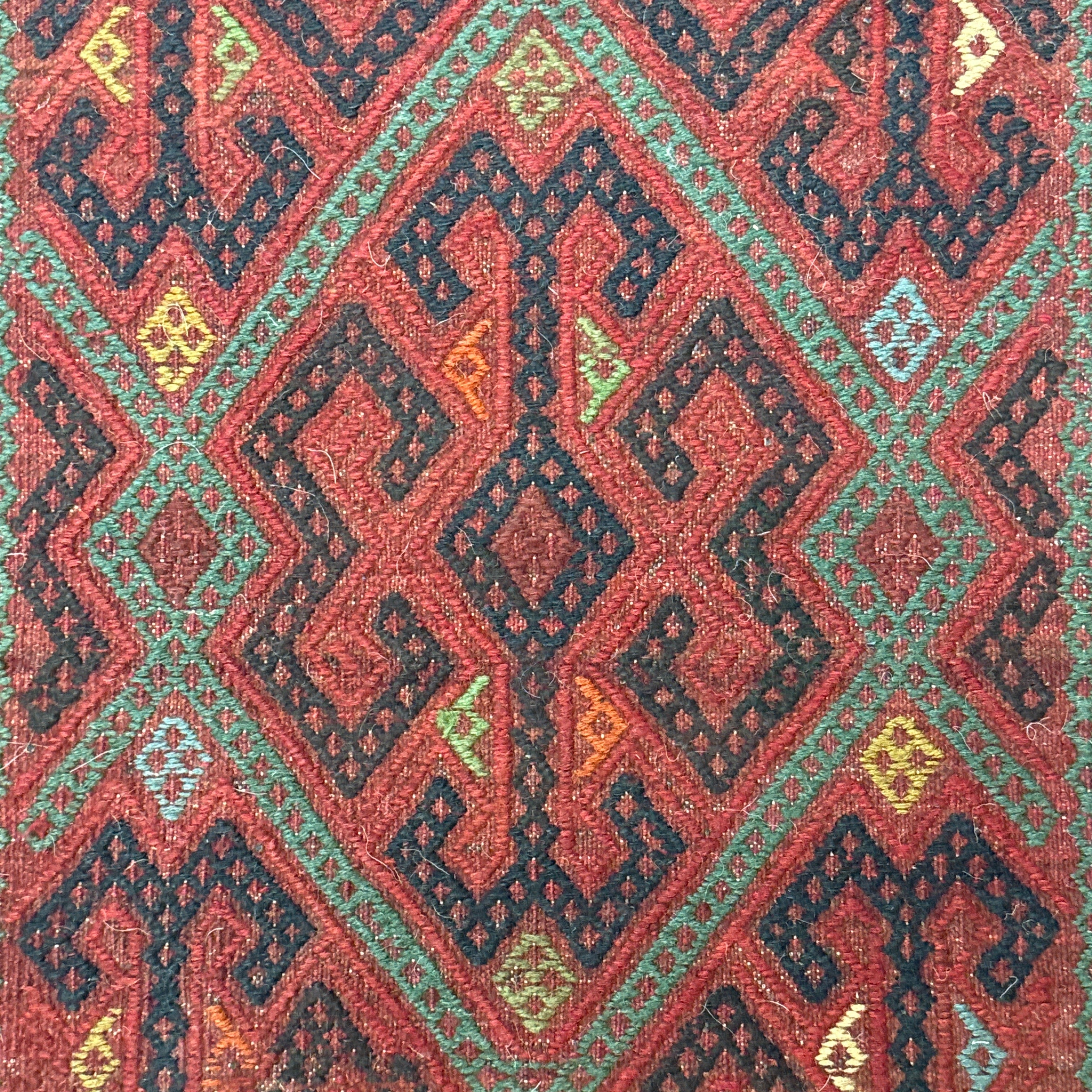 Handwoven Olami Kilim Afghanistan - 03