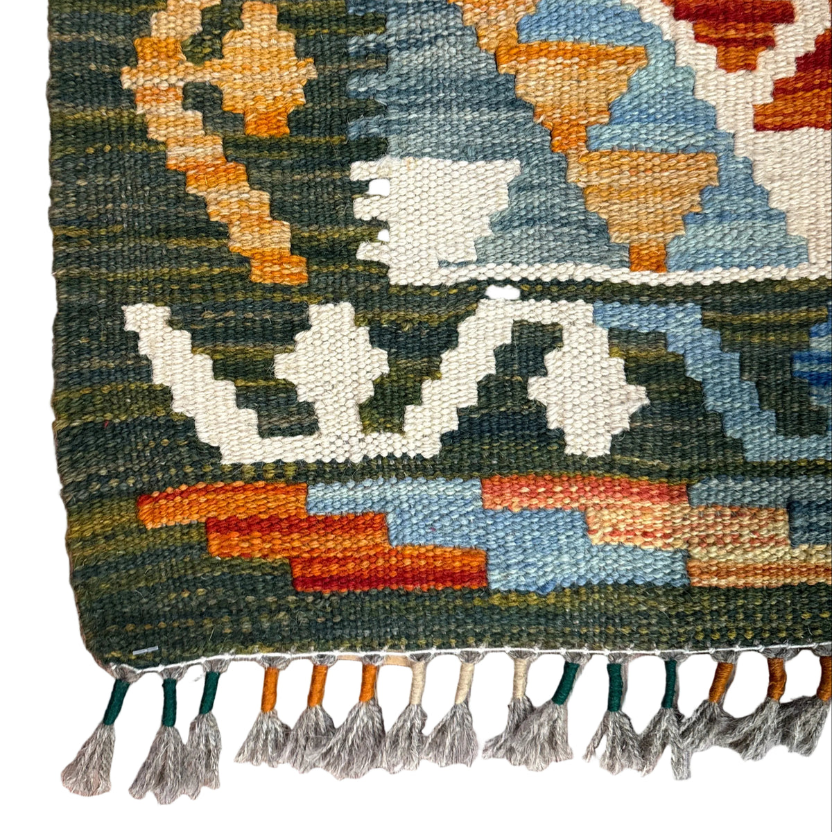 Handwoven Runner Kilim Afghanistan (2x6) - 072