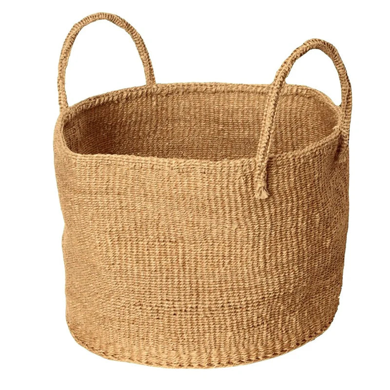 Handmade Natural Kitui Sisal Basket Kenya