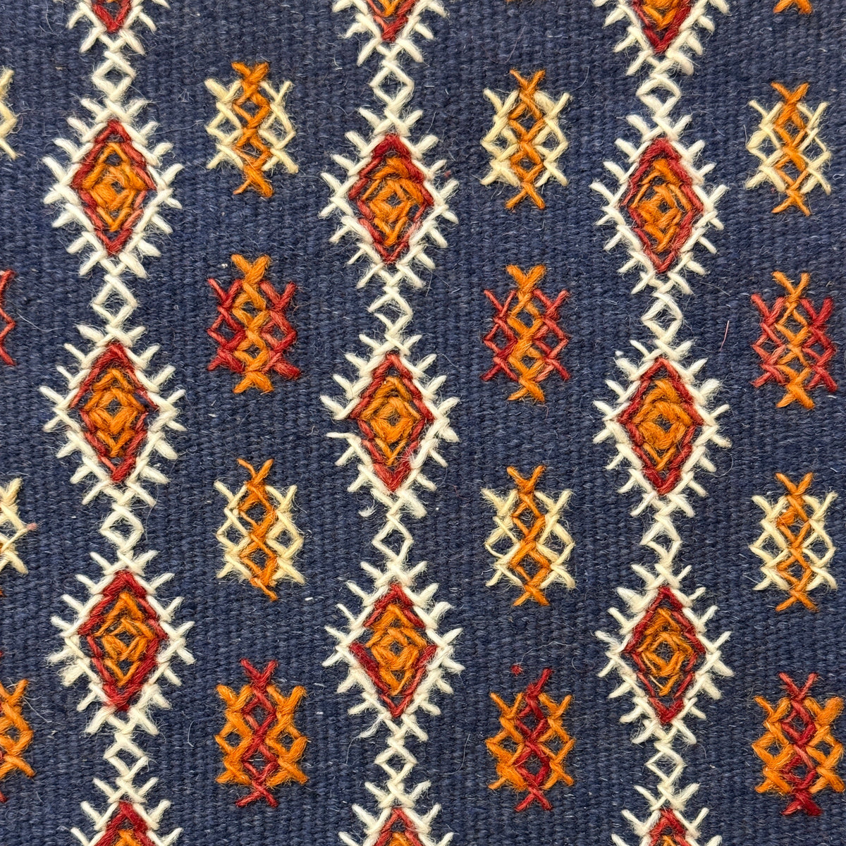 Handwoven Boutilwah Couloire Wool Rug Morocco (2.5x8)