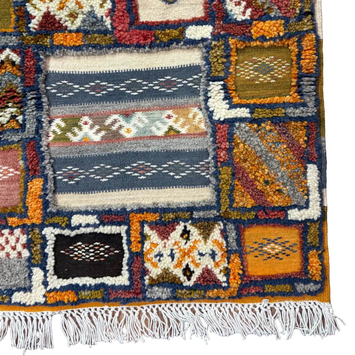 Handwoven Boutilwah Tirira Rug Morocco (2x5)