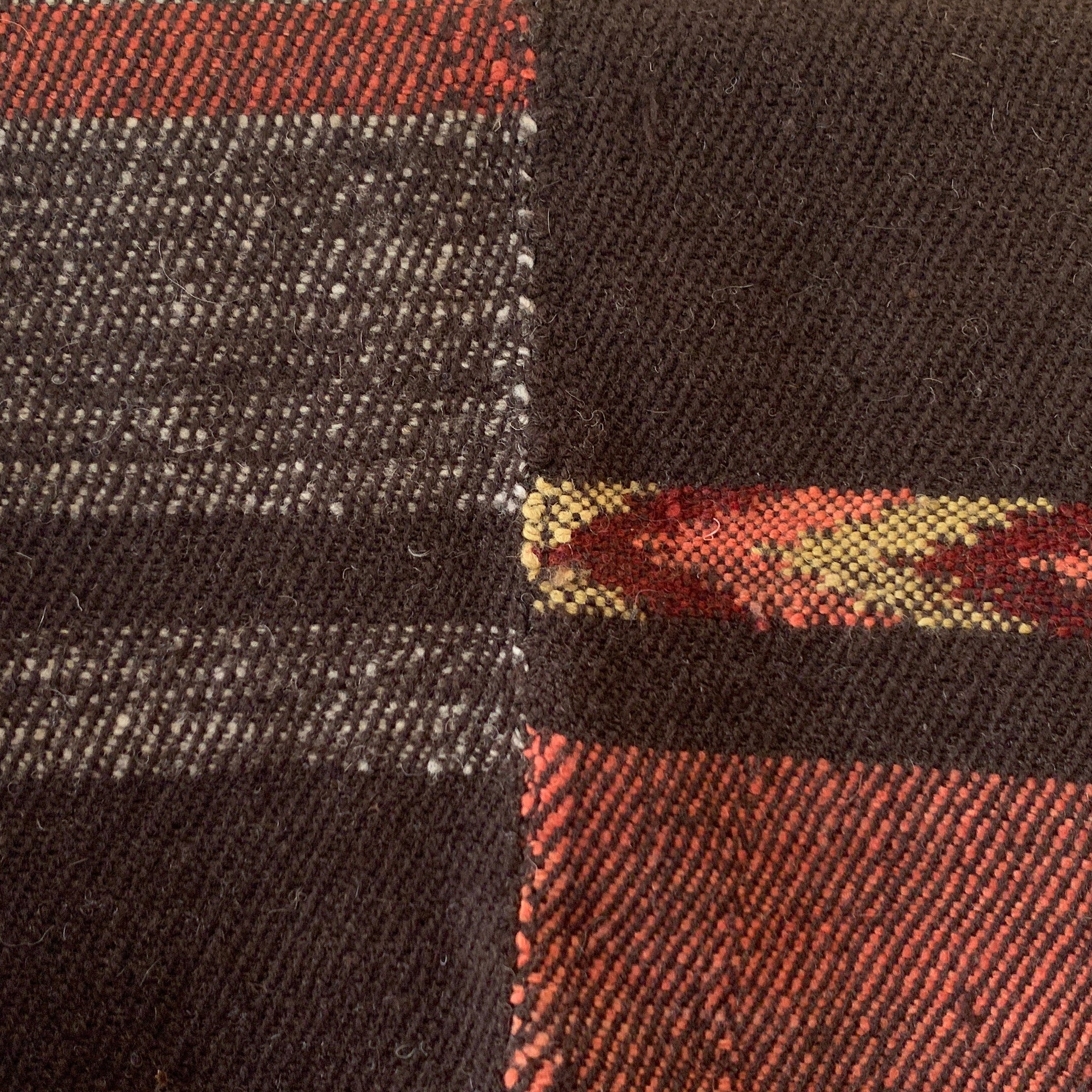 Handwoven Himalayan Wool Chocolate Throw India