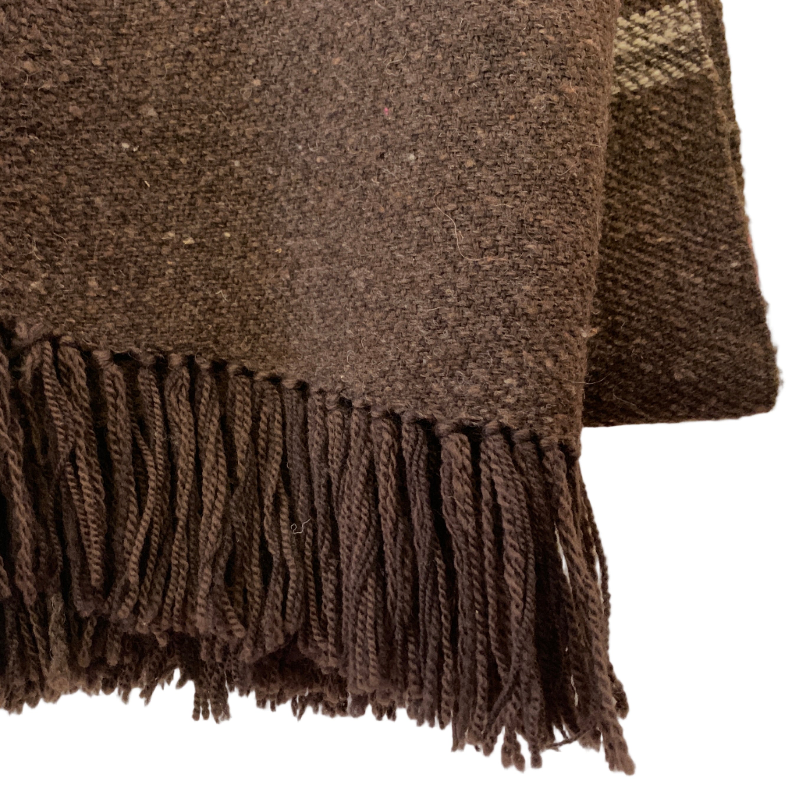 Handwoven Himalayan Wool Pink Throw India