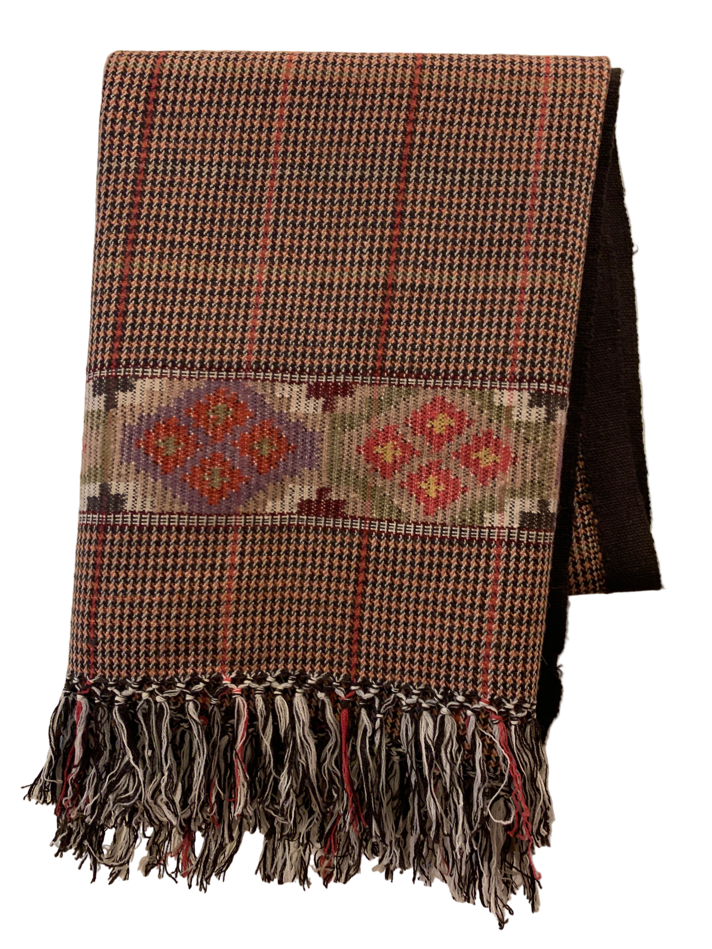 Handwoven Himalayan Wool Warm Autumn Throw India