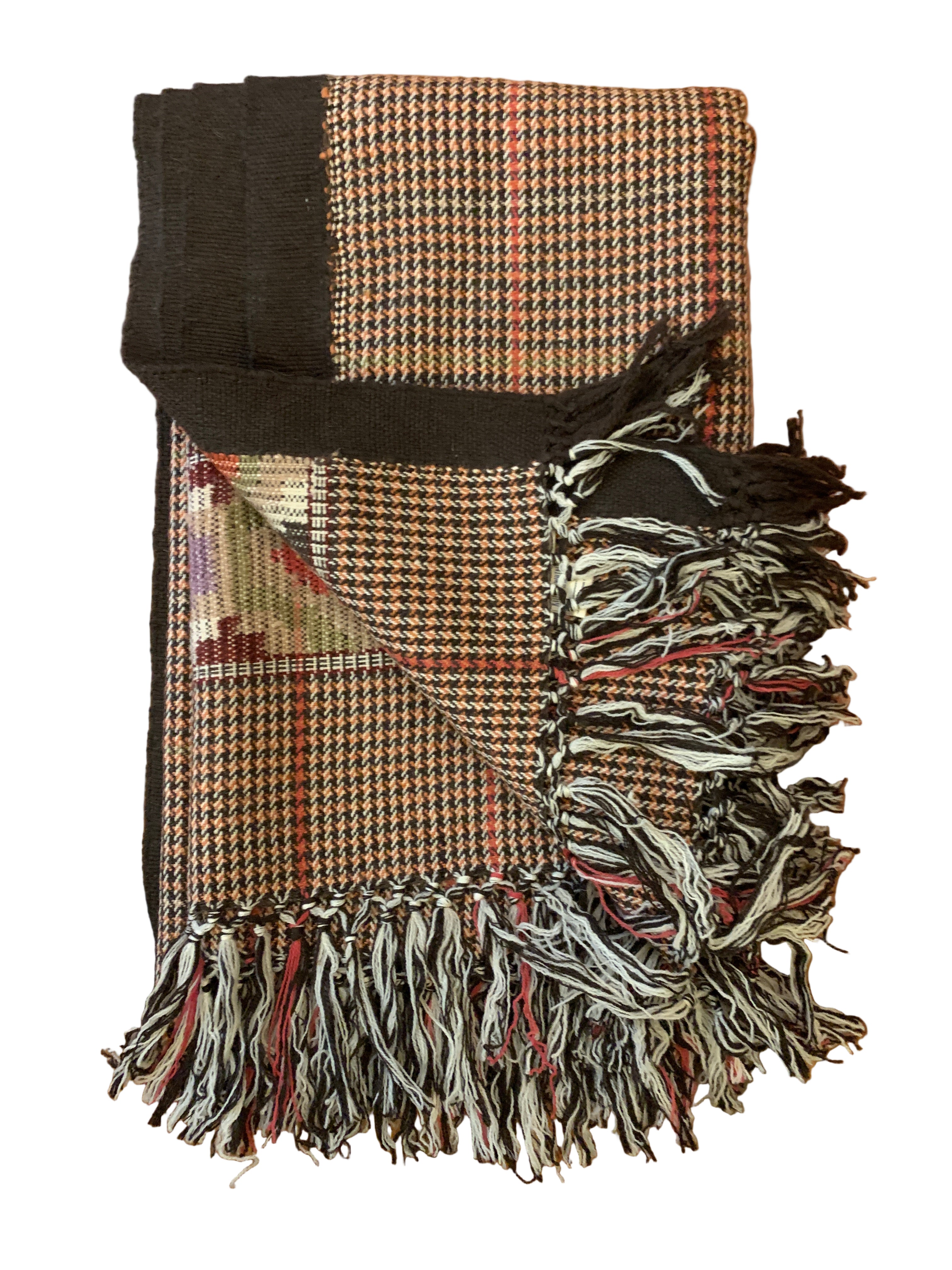 Handwoven Himalayan Wool Warm Autumn Throw India