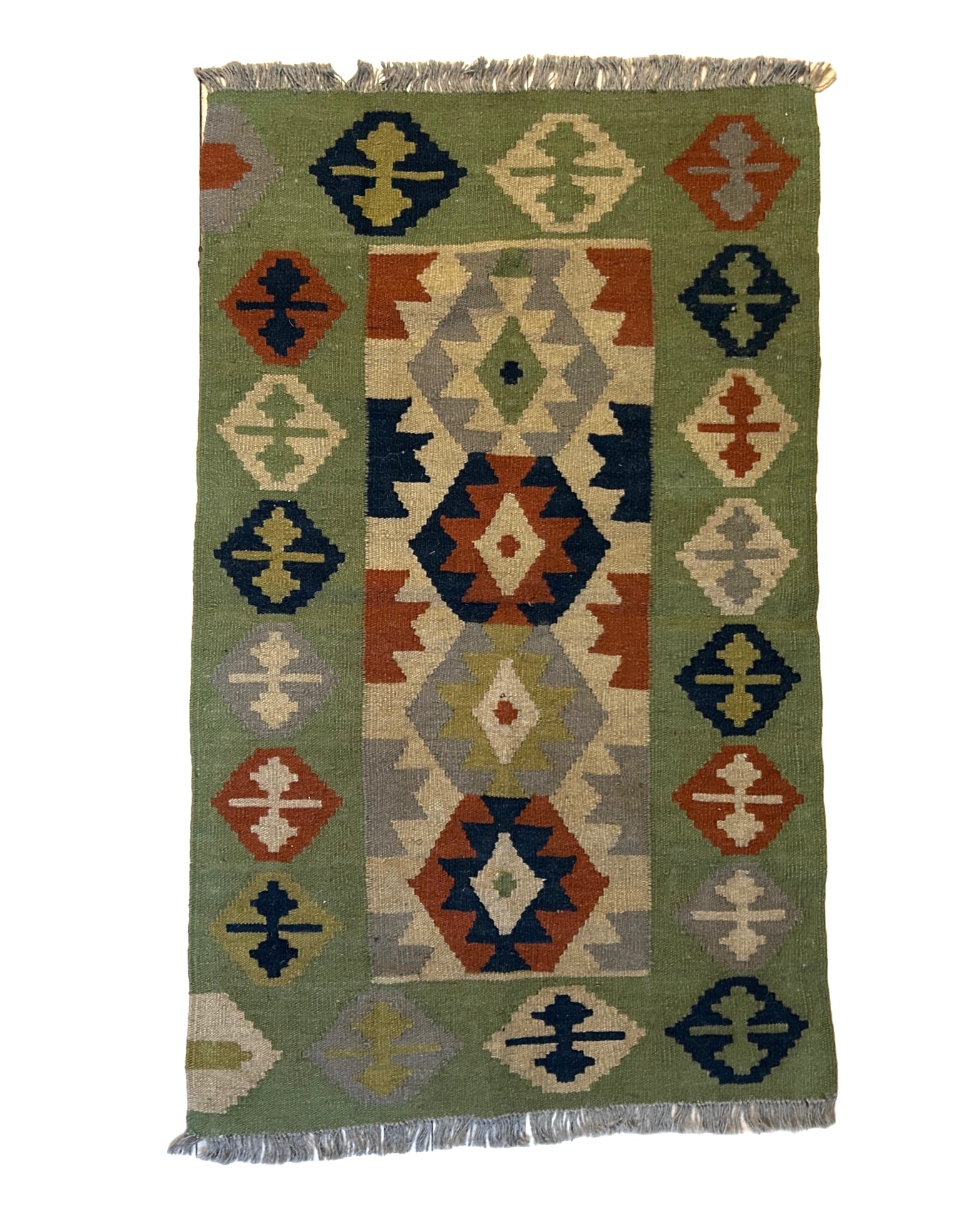 Handwoven Wool Kilim Small Rug Afghanistan (3x5) - K0313