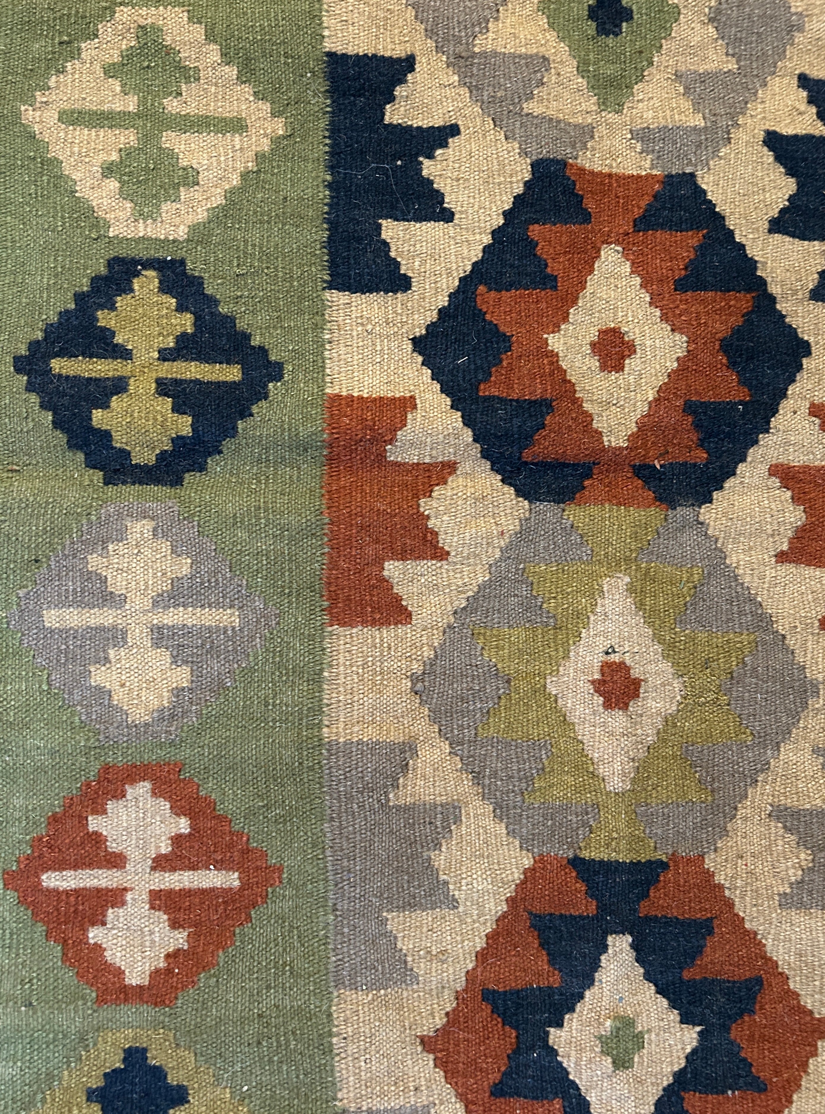 Handwoven Wool Kilim Small Rug Afghanistan (3x5) - K0313