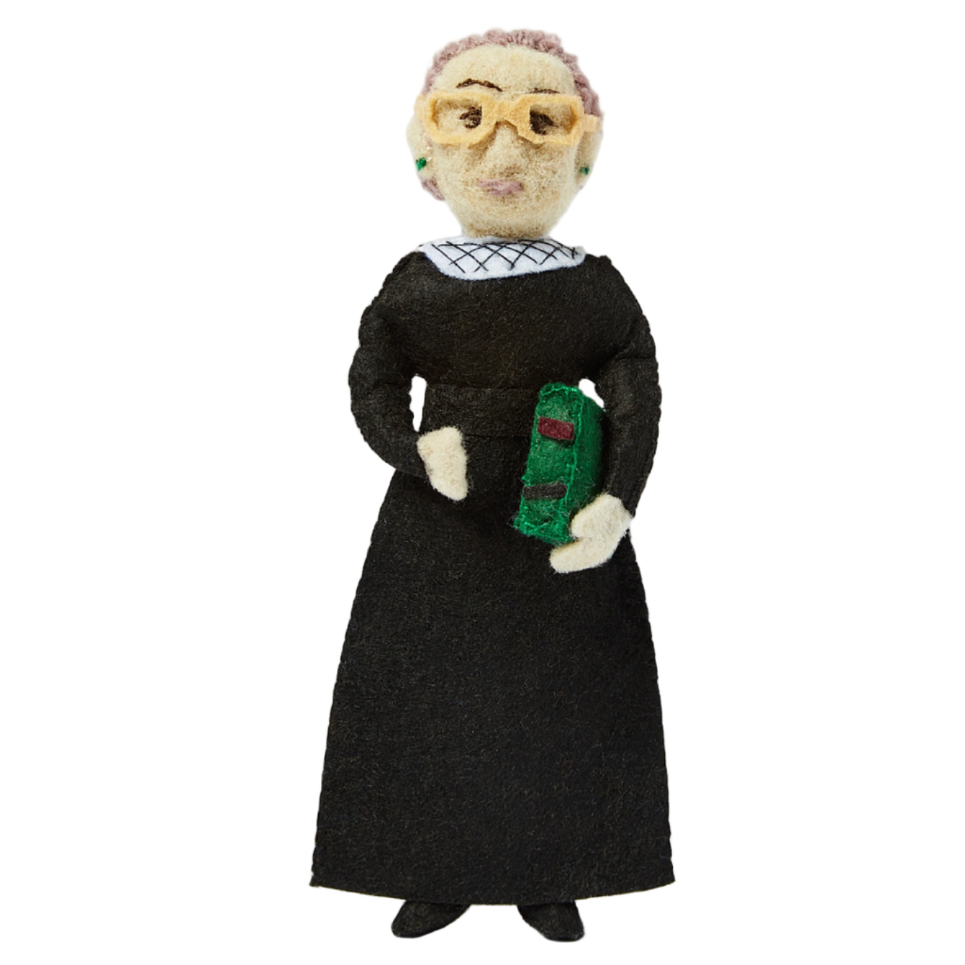Strong Women Felt Ornament - Ruth Bader Ginsburg