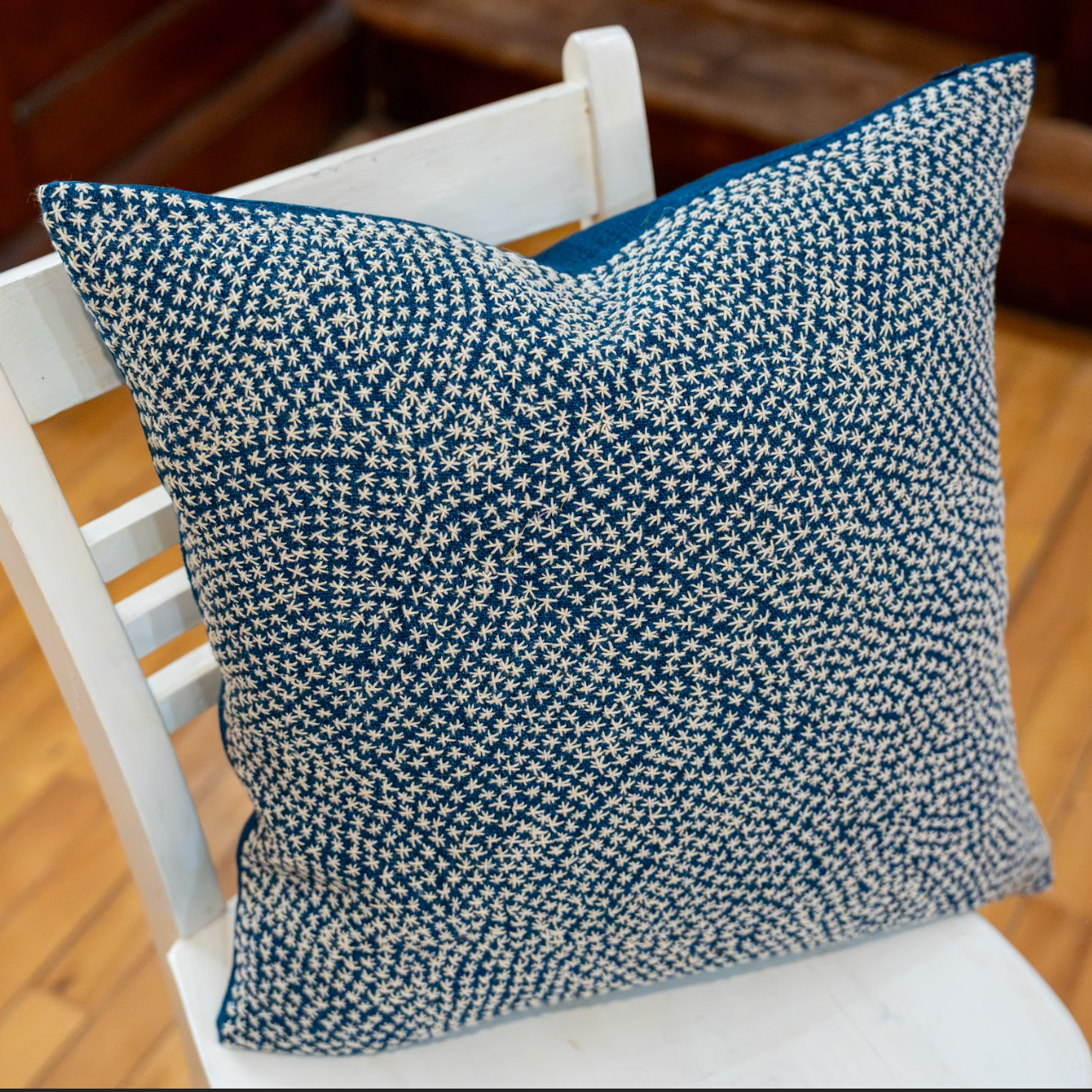 Handwoven Doi Saket Galaxy Cotton Pillow Laos-Thailand