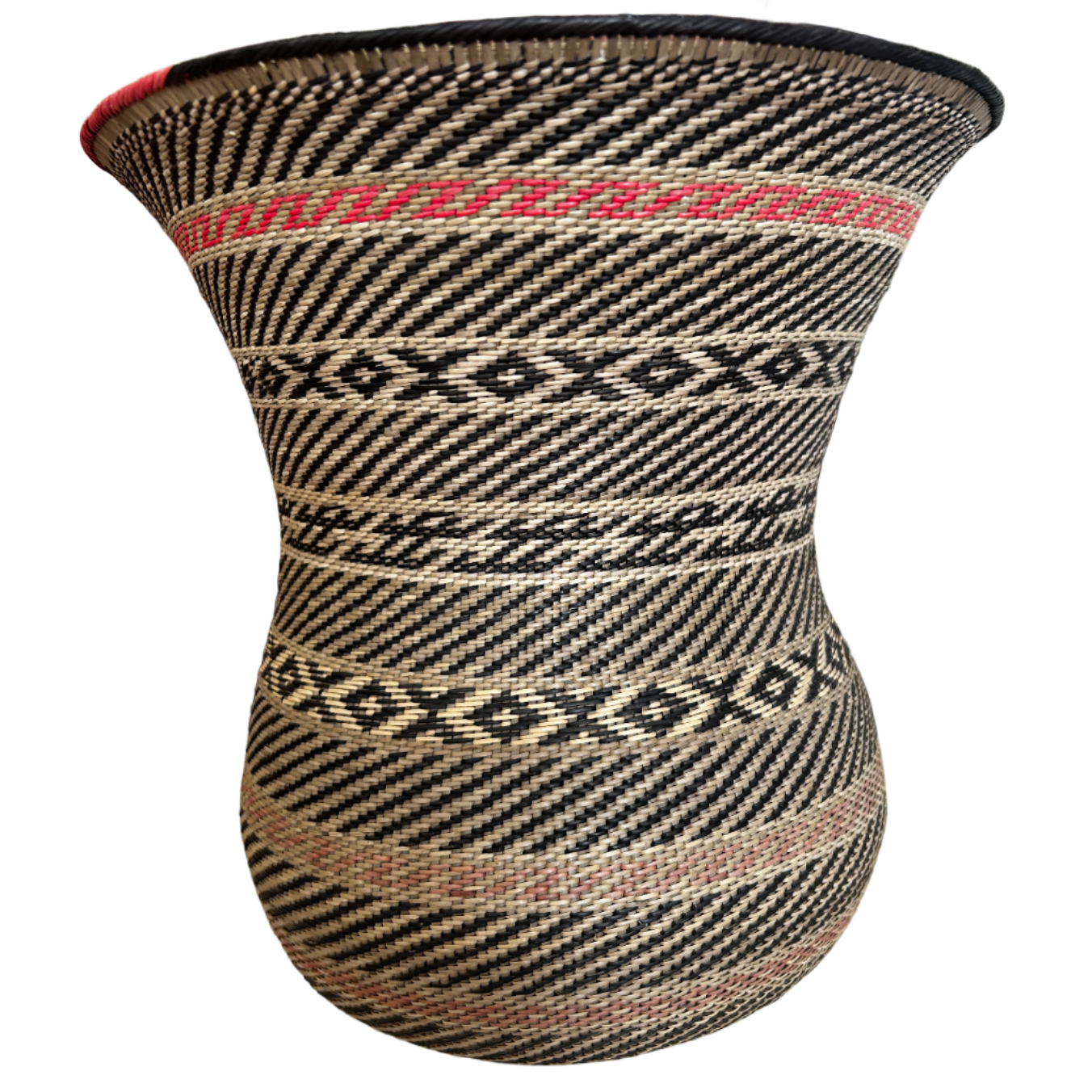 Handwoven H Ye'Kwana Basket Venezuela