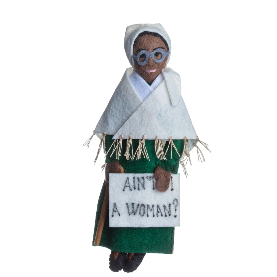 Strong Women Felt Ornament - Sojourner Truth